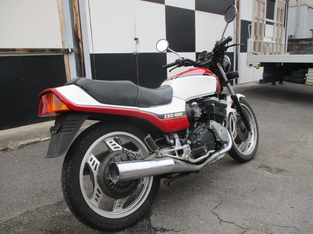 A4AD24 CBX400F 奇跡の一台 激レア 走行距離698？ ノンレス オリジナル度高し マニア・コレクター向け NC07 S_画像9