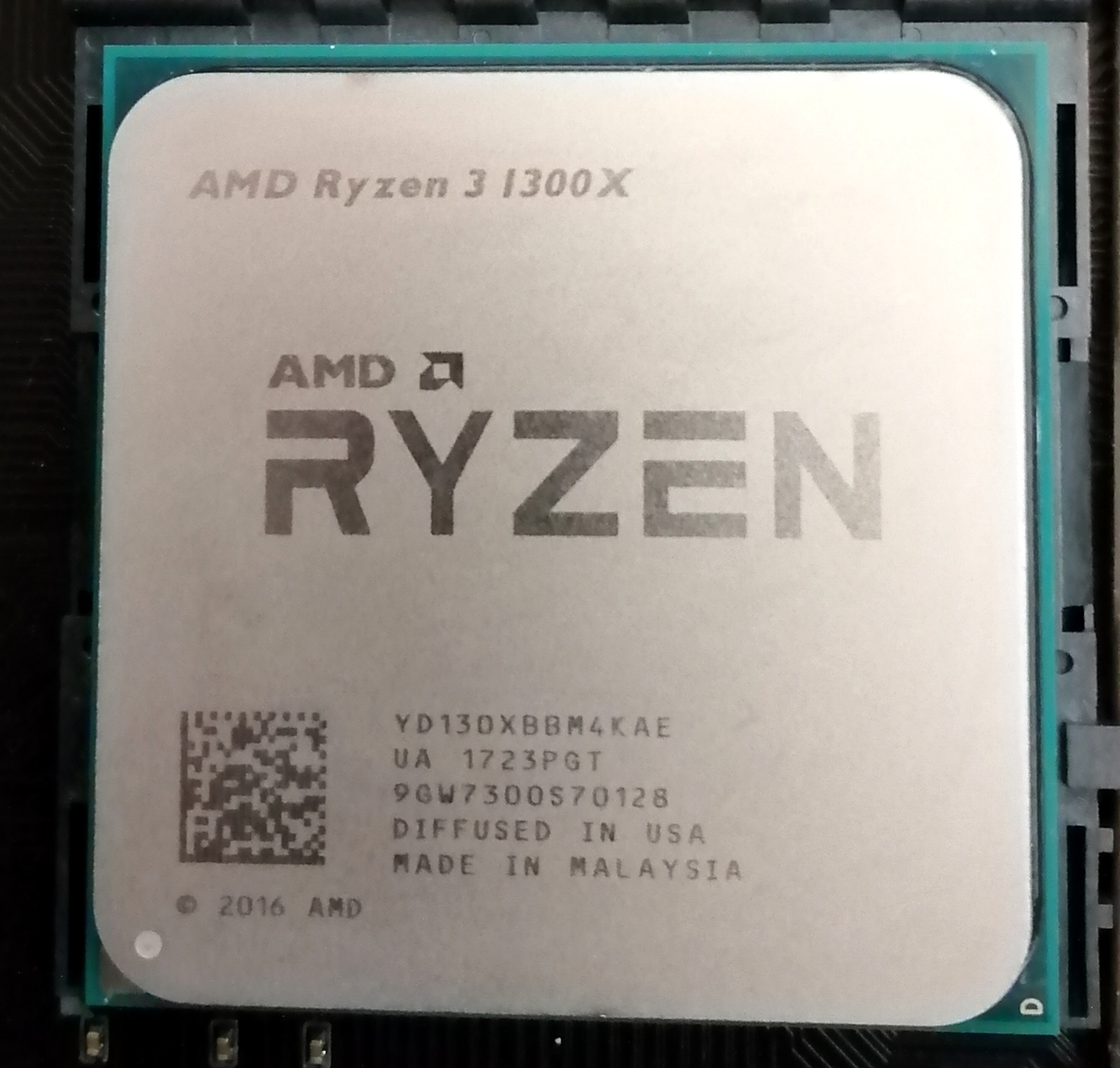 動作確認済み AMD Ryzen3 1300X