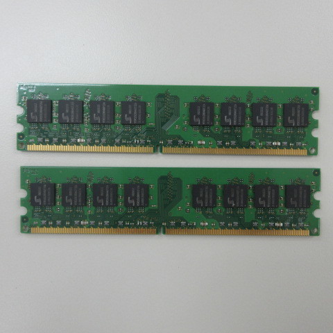 ProMOS　V916765K24QCFW-G6　1GB　2Rｘ8　DDR2-800MHｚ-CL6　(あ)_画像4