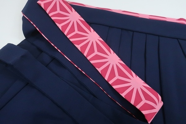 [ kimono fi] beautiful goods flax. leaf cord under 87cm lamp with a paper shade type navy blue color fashion stylish graduation ceremony coming-of-age ceremony m-3031