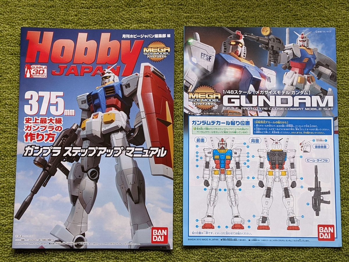 バンダイ 1/48 メガサイズモデル RX-78-2 ガンダム 新品未組立 lram-fgr.ma
