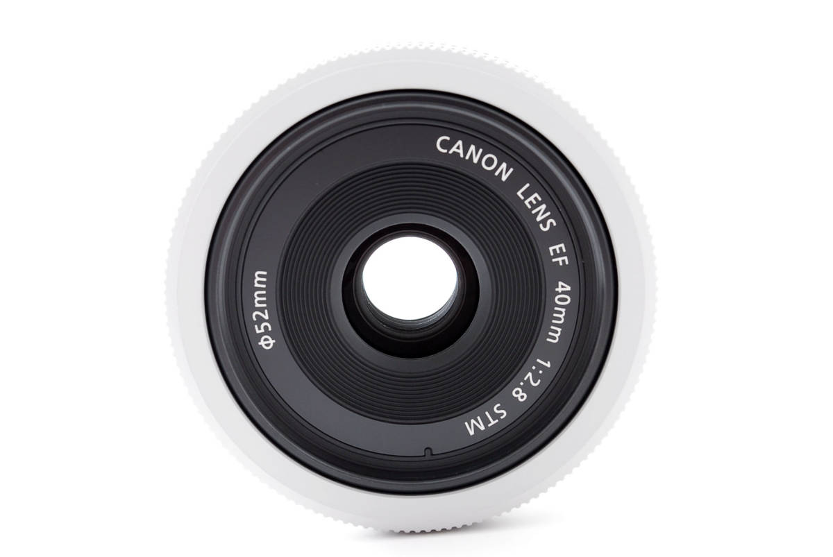 最新作人気SALE ヤフオク! - Canon EF 40mm f/2.8 STM White Panca... 格安定番