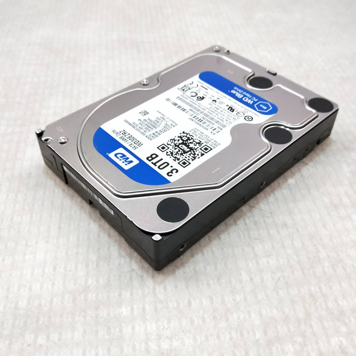 大勧め 3TB SATA 【中古パーツ】3.5 1台 □HDD962 使用時間0H WD30EZRZ