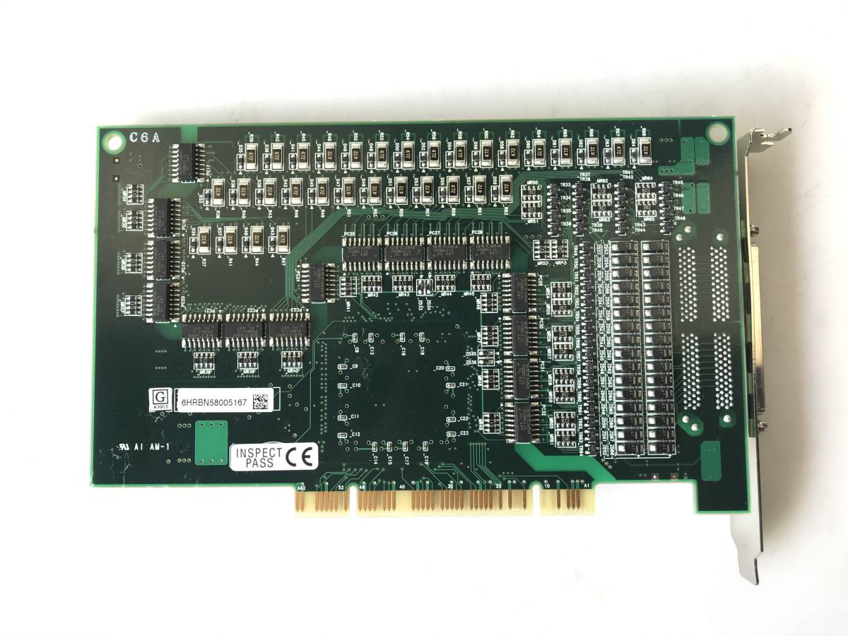 【中古パーツ】CONTEC PIO-64/64L(PCI)H NO.7299 絶縁型デジタル入出力 PCI ボード■98-17_画像2