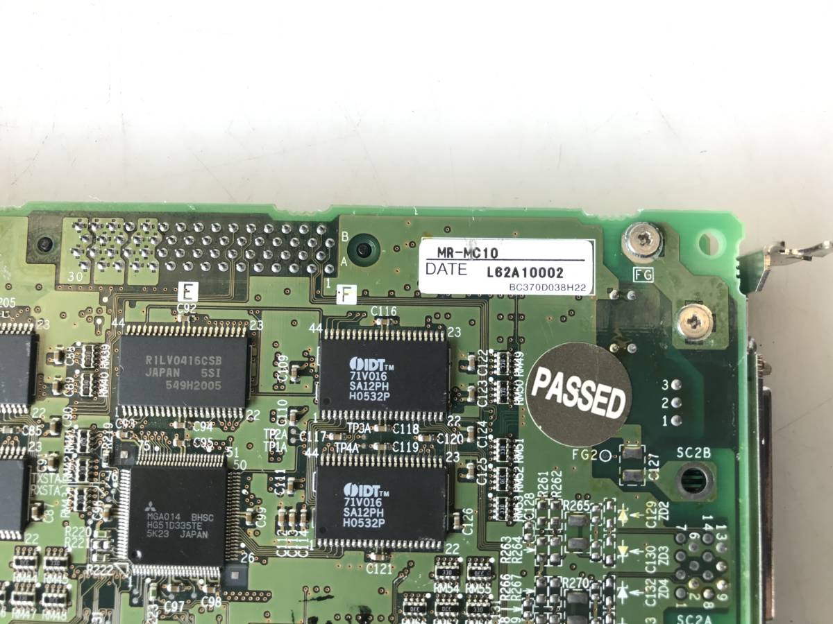 【中古パーツ】産業機器ボード三菱 MR-MC10 DATE L62A10002 BC370D038H22 ポジションボード 最大20軸 PCIバス■98-13の画像4