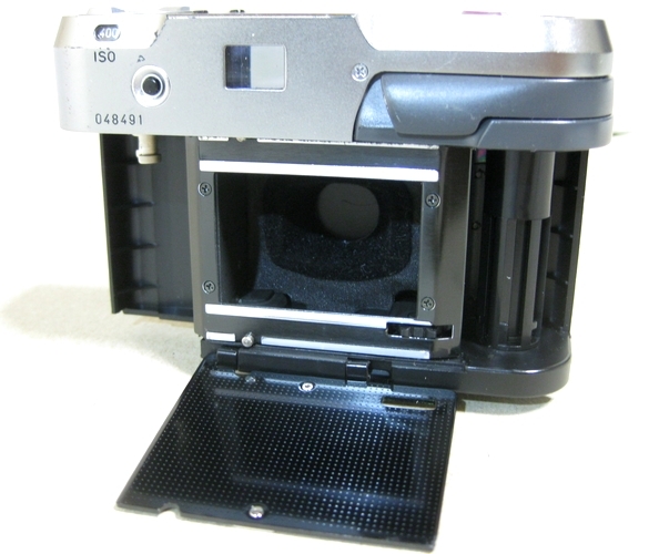 コンタックスT カール・ツァイス ゾナー38mm F2.8 距離計連動式レンジファインダーカメラ ストロボ付き ジャンク品_画像6
