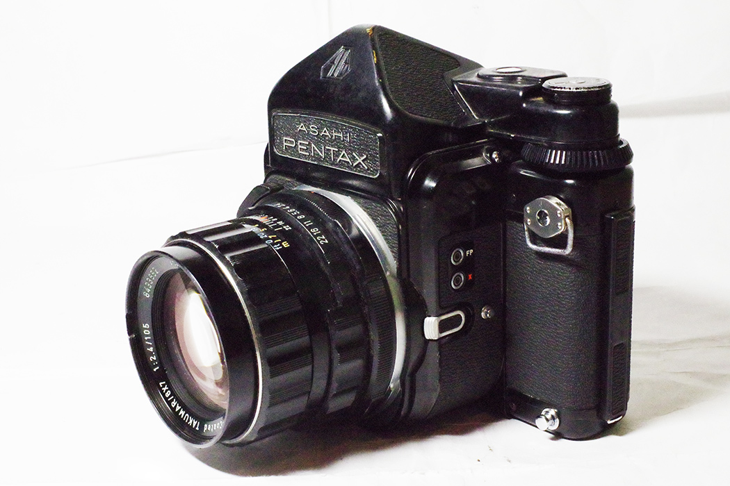 PENTAX 6×7 TTL+ウエストレベル(ファインダー2種)& SMC Takumar