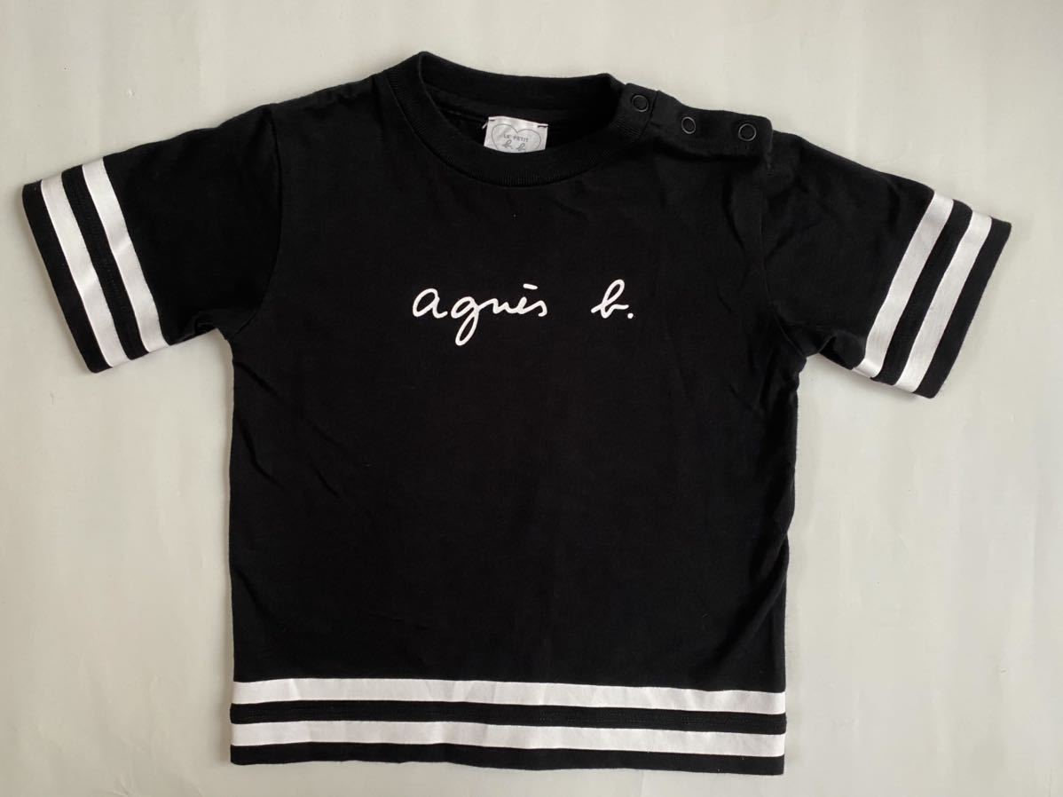 agnes b.SBZ8 E TS スポーティーロゴTシャツ2ans ベースボールウェア