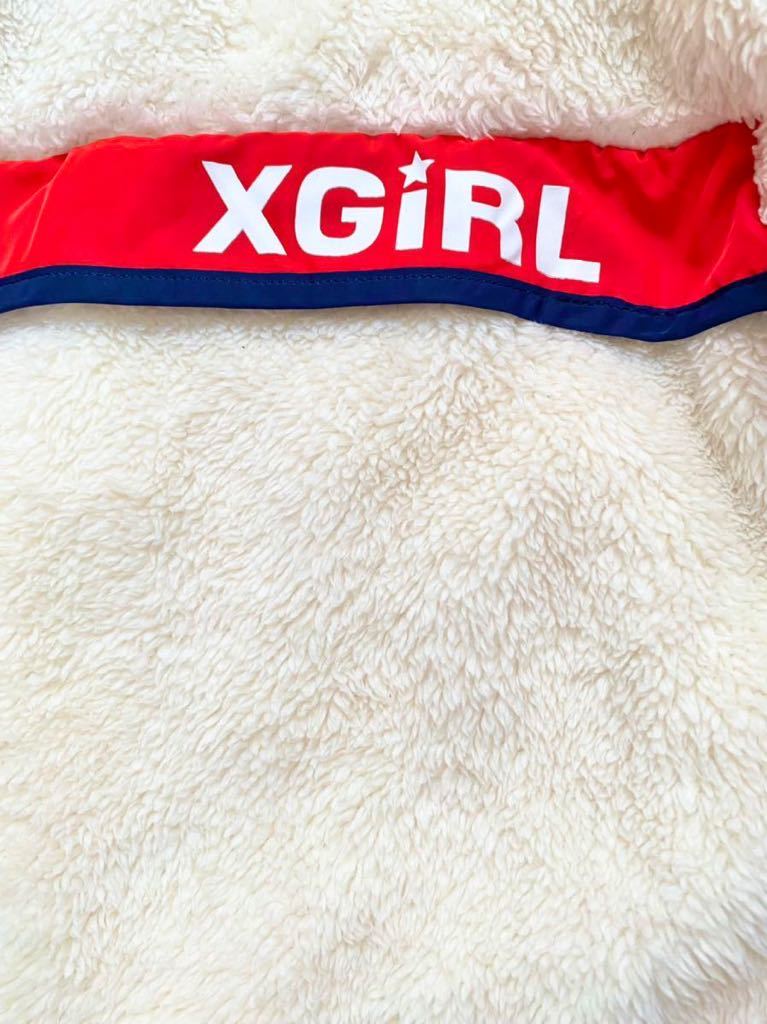  X-girl stage sX-girl Stages боа mountain parka длинный рукав One-piece 100cm боа платье девочка брендовая одежда Street мода 