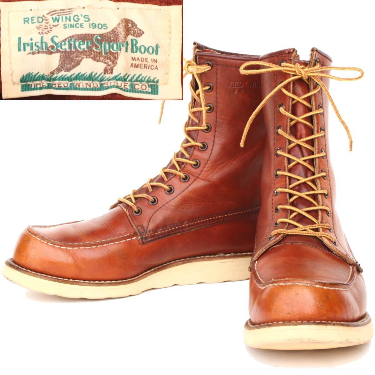 27539)美品良品1978年製REDWING877レッドウィング10D約28cm(10インチ旧