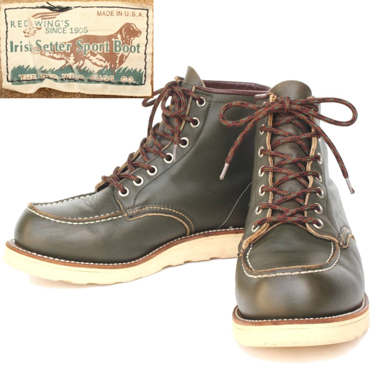 ヤフオク! - (27527)美品98年製REDWING旧8180レッドウ...