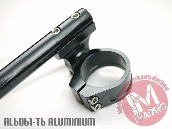 HIGHタイプ セパハン 50mm パイ φ 黒 ブラック 角度調節 セパレート