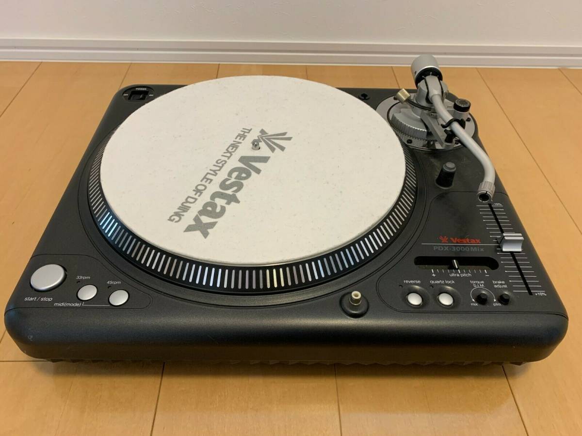 日本製 VESTAX ベスタクス PDX-3000mk2 DJ ターンテーブル DJ機器