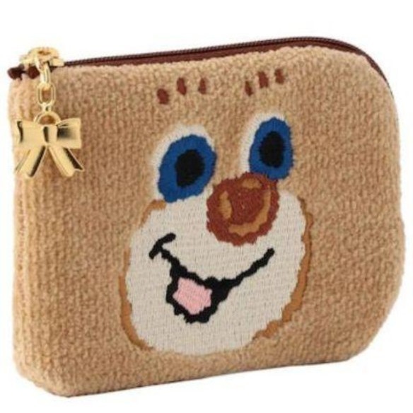 新品】ラブラリーバイフェイラー ドアップテディ ポーチ クマ 新品】ラブラリーバイフェイラー ドアップテディ ポーチ クマ