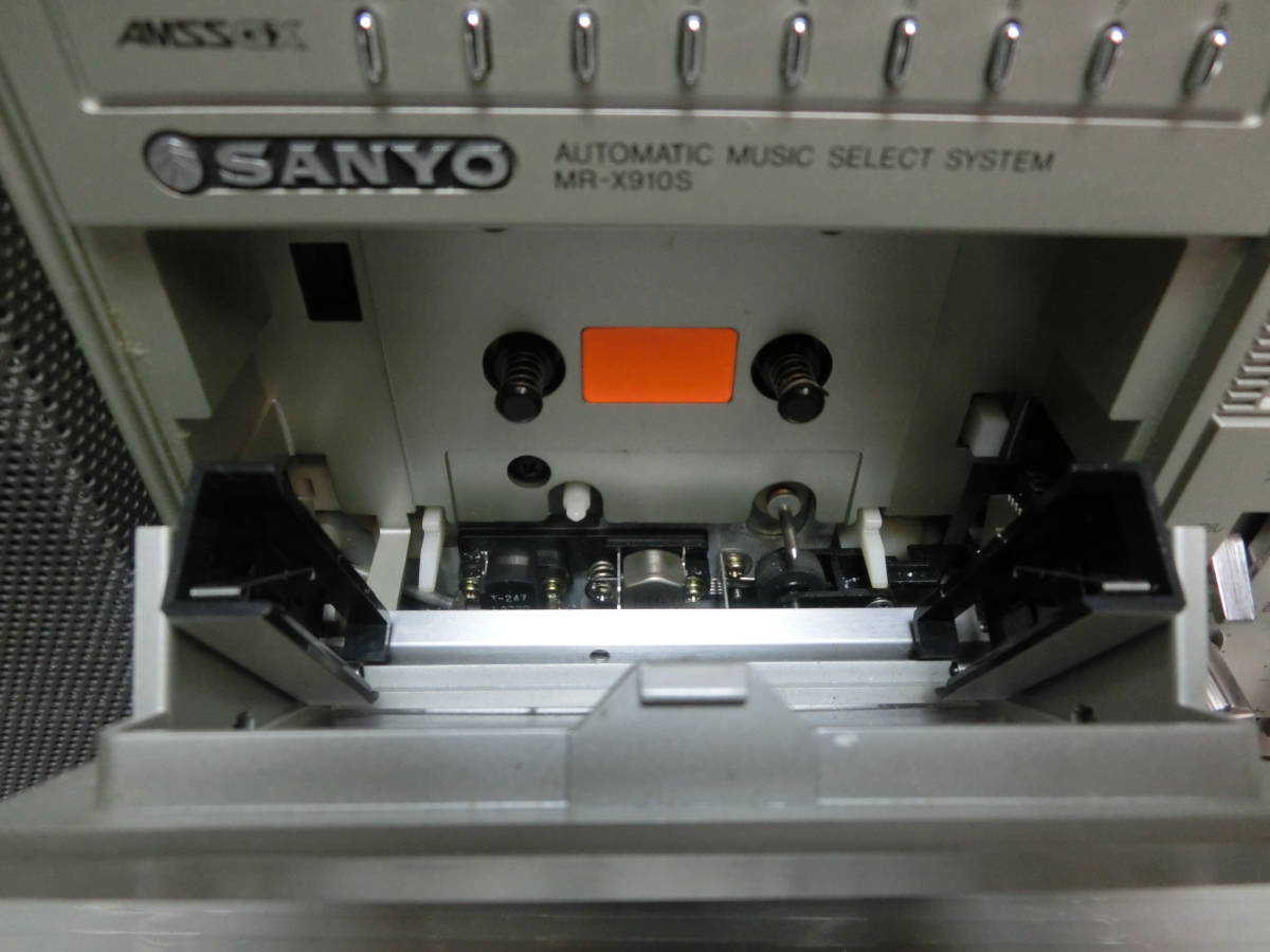 SANYO MR-X910S compo in 1GX ステレオラジカセ　ジャンク_画像5