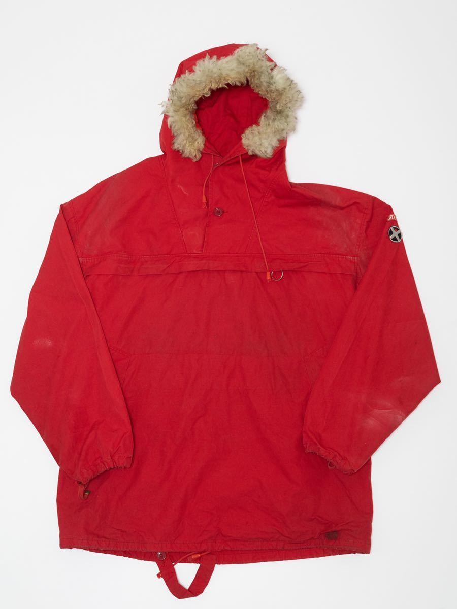 70s 80s アノラックパーカー 北欧ヴィンテージ コットン100% 60s マウンテンパーカー ノルウェー製 スイス製 the north face フィンランド_画像1