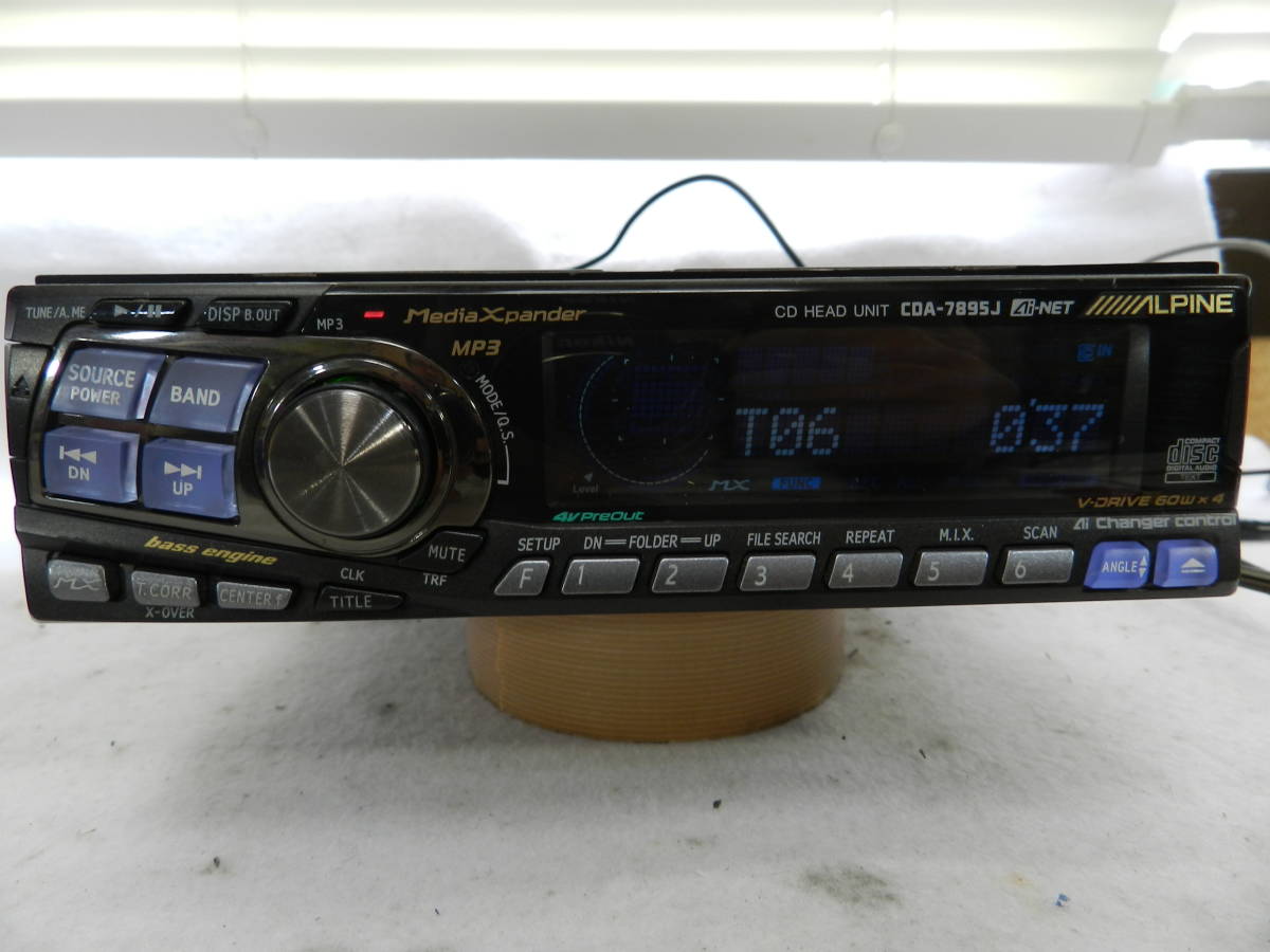 Yahoo!オークション - ALPINE アルパイン CDA-7895J 1DIN カー Yahoo!オークション - ALPINE アルパイン CDA-7895J 1DIN カー