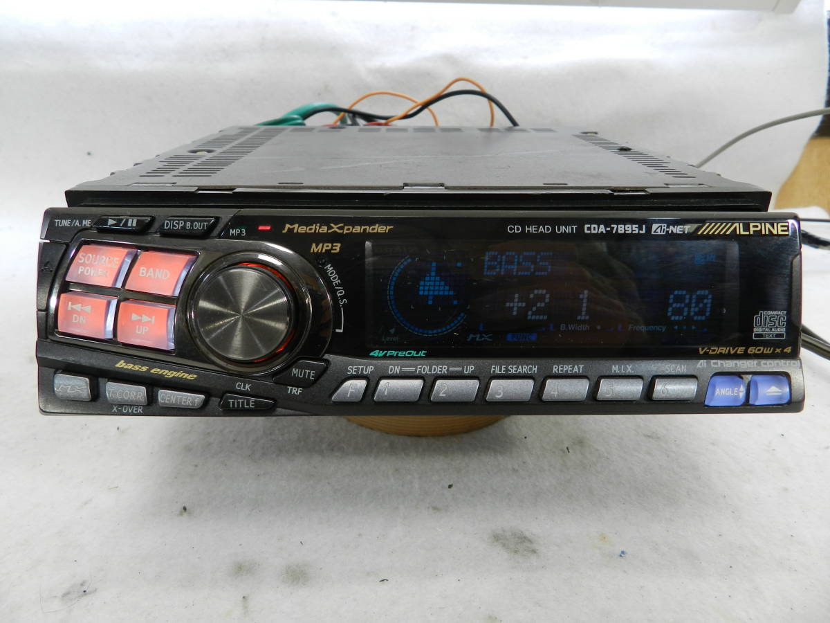 Yahoo!オークション - ALPINE アルパイン CDA-7895J 1DIN カー Yahoo!オークション - ALPINE アルパイン CDA-7895J 1DIN カー