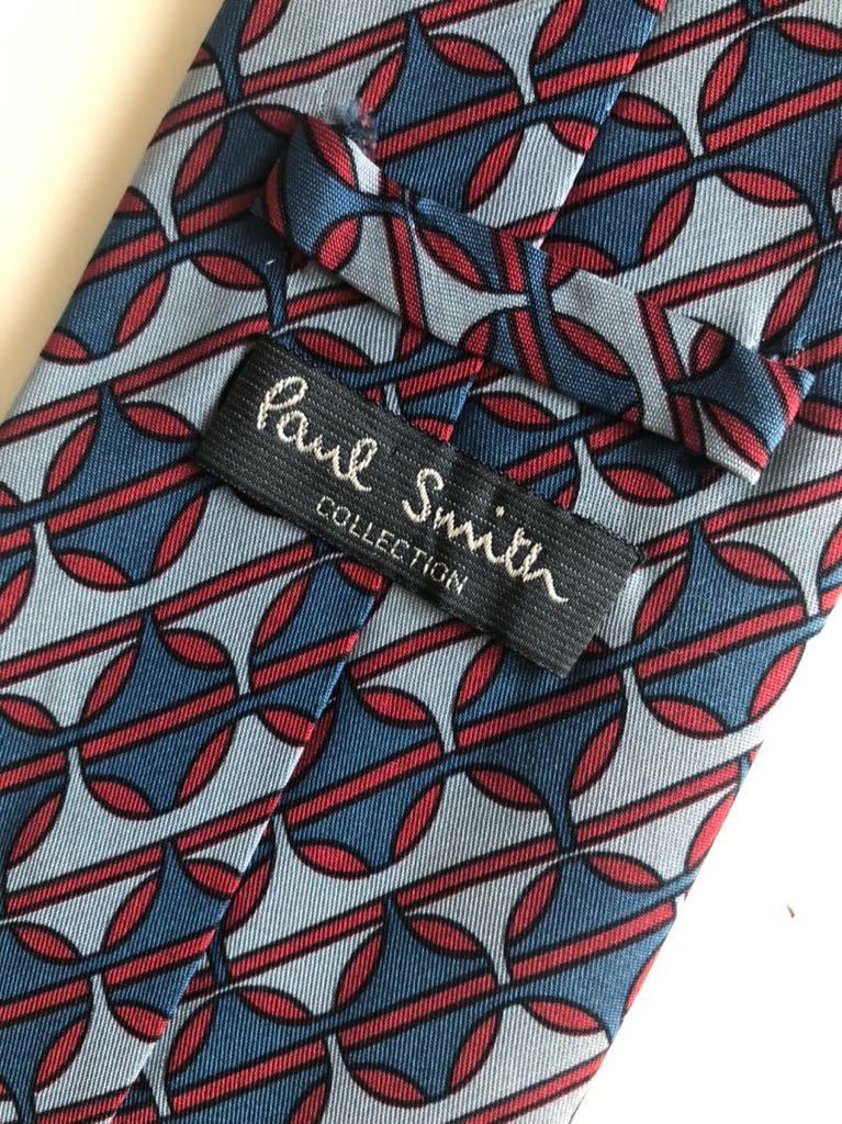 送料無料 Paul Smith COLLECTION ポール スミス コレクション ネクタイ シルク100% イタリア製