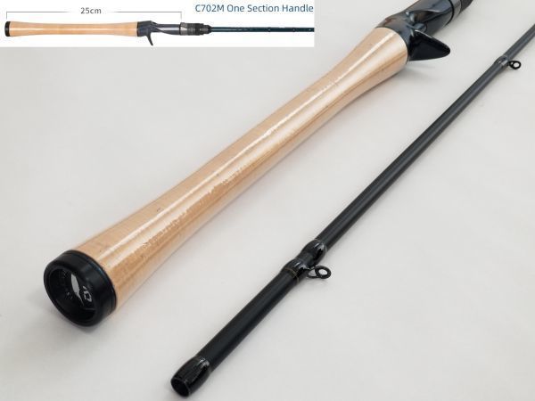 TSURINOYA 7ft バスロッド ベイト C702M Fujiアルコナイト TSURINOYA 7ft バスロッド ベイト C702M Fujiアルコナイト