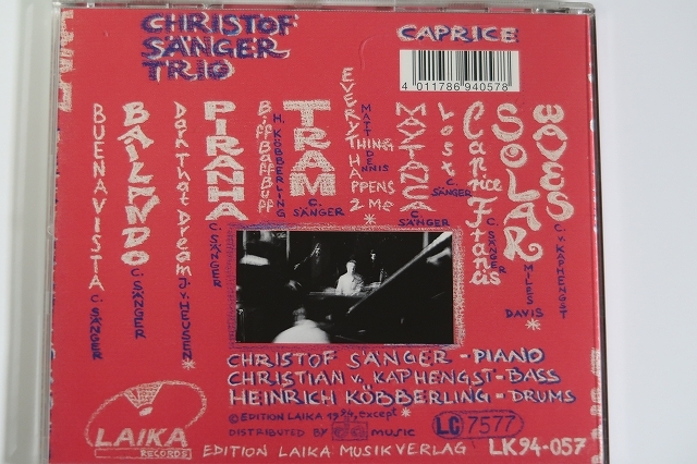 ■christof sanger ／ capriceの画像2