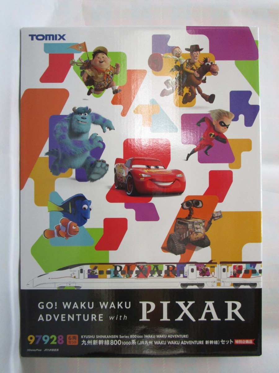 *1E N_TEC TOMIXto Mix 97928 Kyushu Shinkansen 800 1000 series (JR Kyushu WAKU WAKU ADVENTURE Shinkansen ) 6 both set special project goods new goods Special 