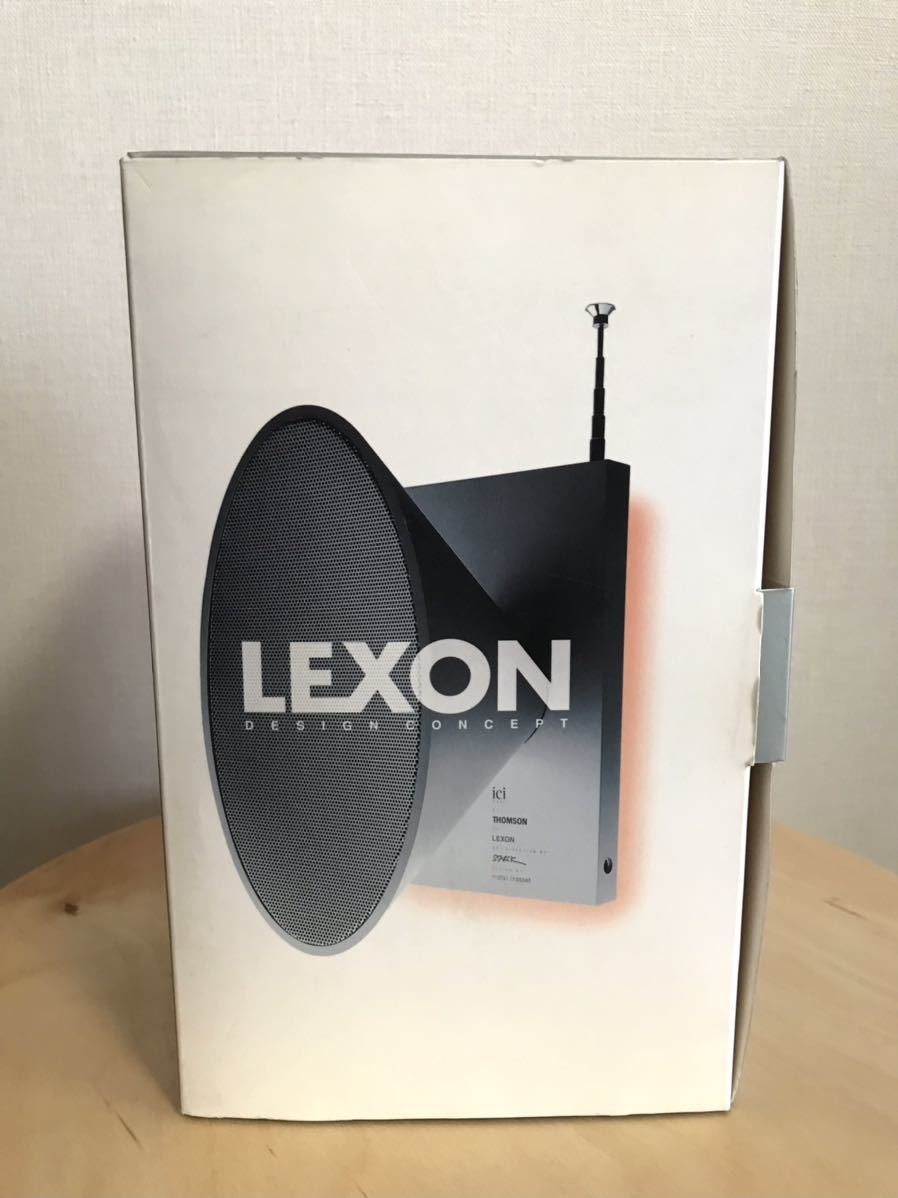  prompt decision [ free shipping ][LEXON] start ruk*SOUNDSTATION~ FM exclusive use radio design consumer electronics inspection / sculpture objet d'art KARTELL ALESSI xpv