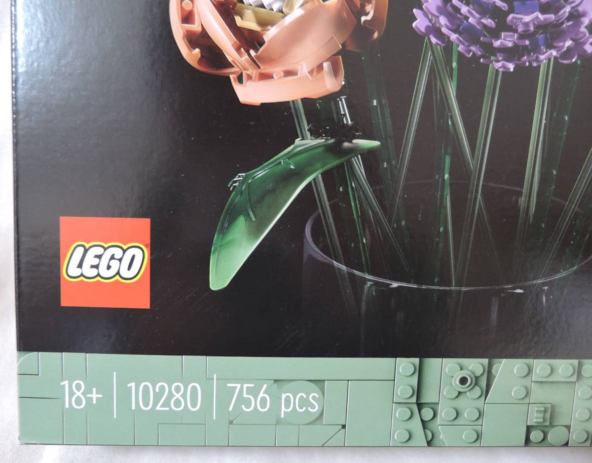 ☆00L■LEGO/レゴ　ボタニカルコレクション　フラワーブーケ/FLOWER　BOUQUET　10280■未使用_画像2