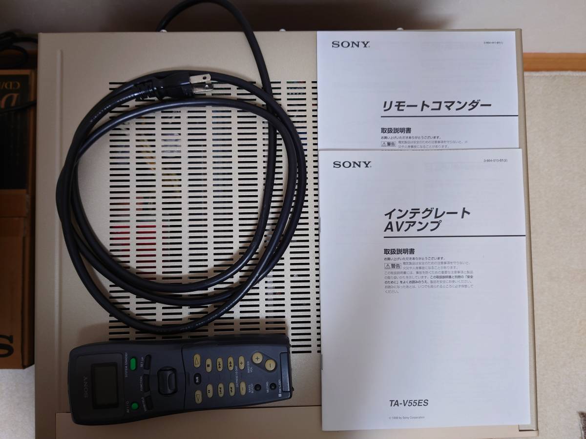 Yahoo!オークション - SONY TA-V55ES インテグレート AVアンプ Yahoo!オークション - SONY TA-V55ES インテグレート AVアンプ