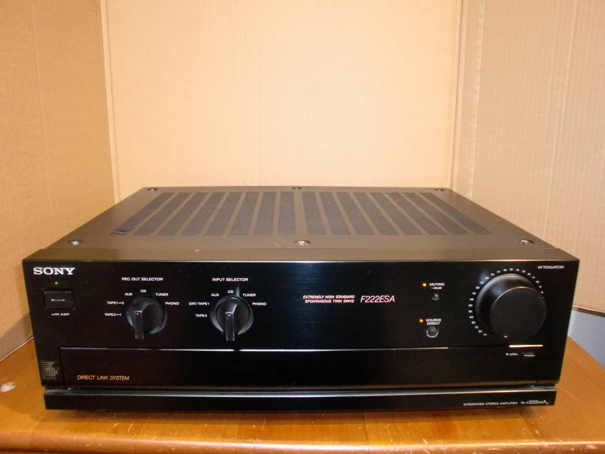 TA-F222ESA/整備済・動作良好品/Gシャーシー採用/MC,MMフォノEQ搭載