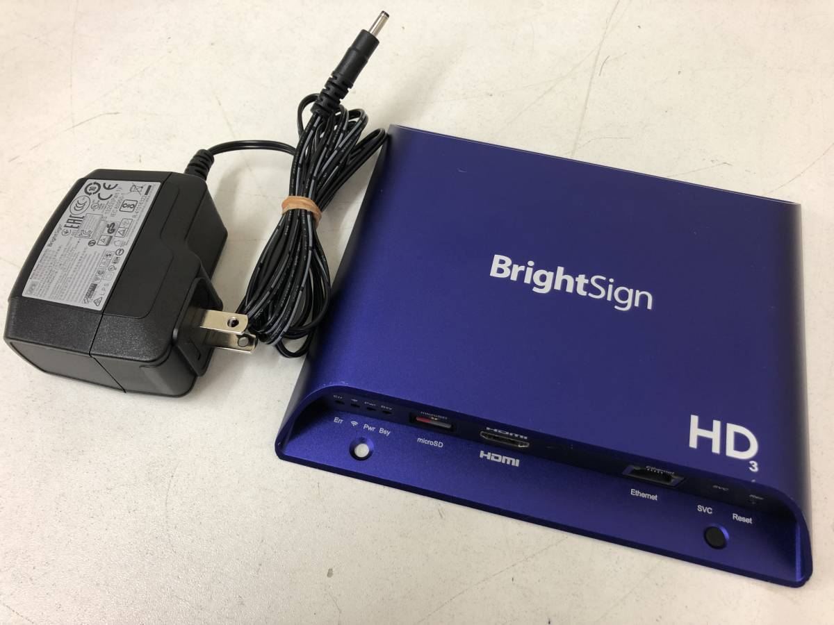 人気沸騰】 BrightSign BS HD224 デジタルサイネージプレーヤー