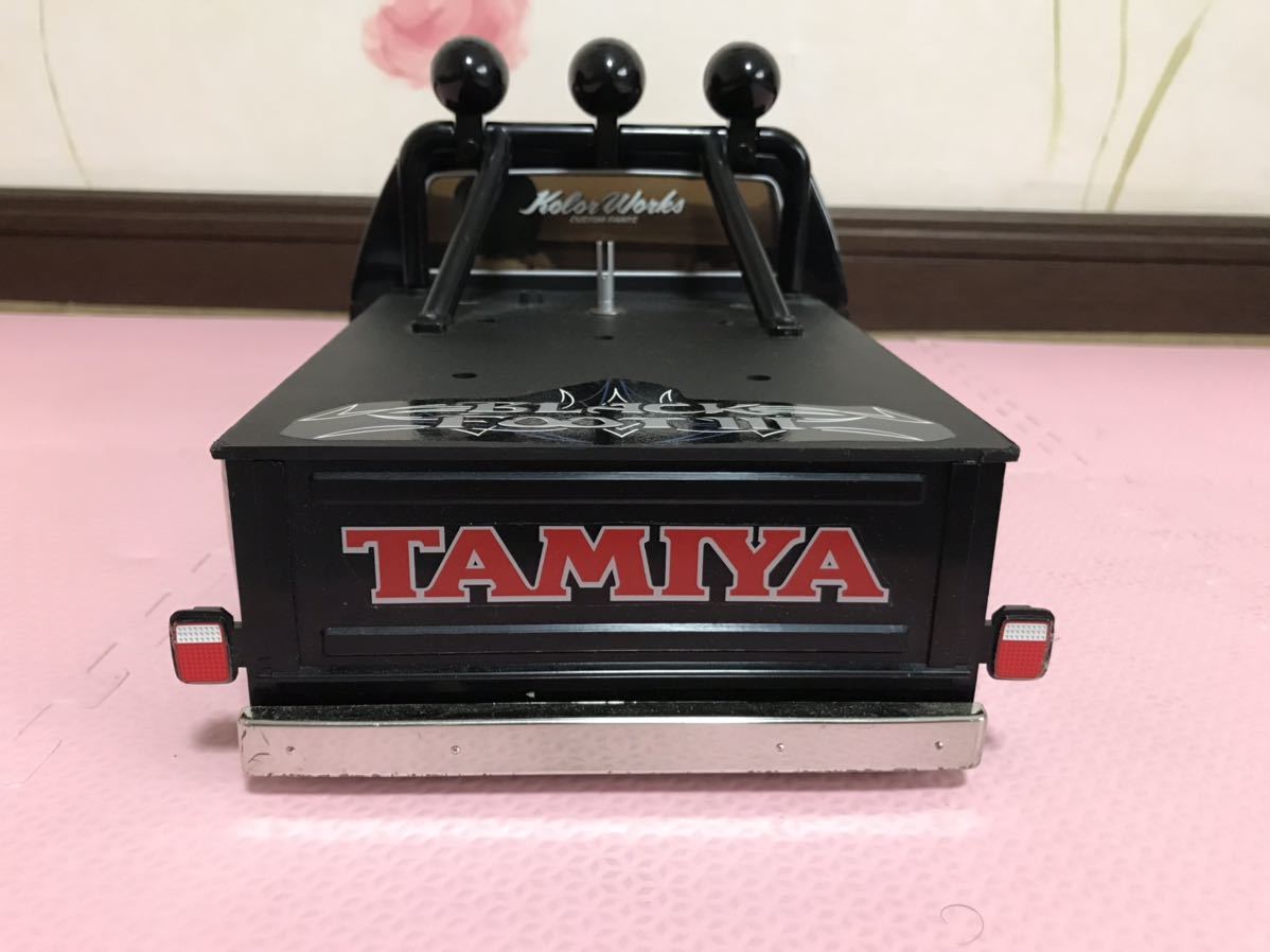 送料無料　1/10 ブラックフット　ドライバー付き　ラジコン　ボディ　タミヤ　TAMIYA BLACK FOOT RC BODY