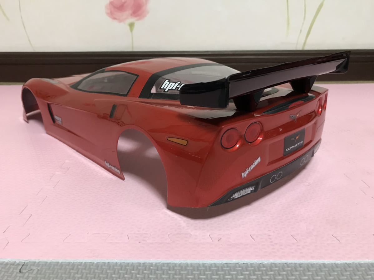 送料無料 1/10 シボレー コルベット ラジコン ボディ HPI CHEVROLET CORVETTE