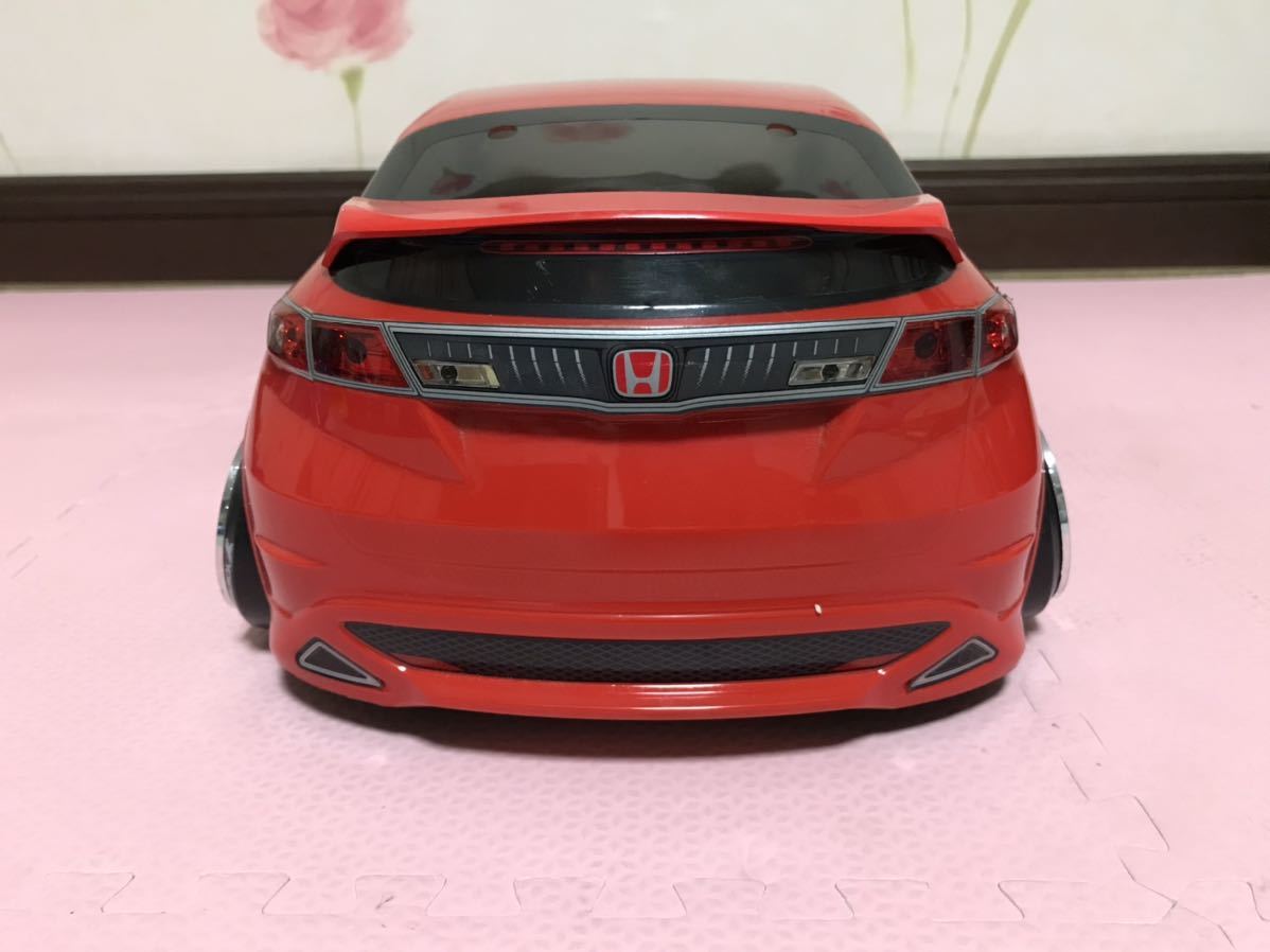送料無料 1/10 ホンダ シビック ユーロ タイプR ラジコン ボディ