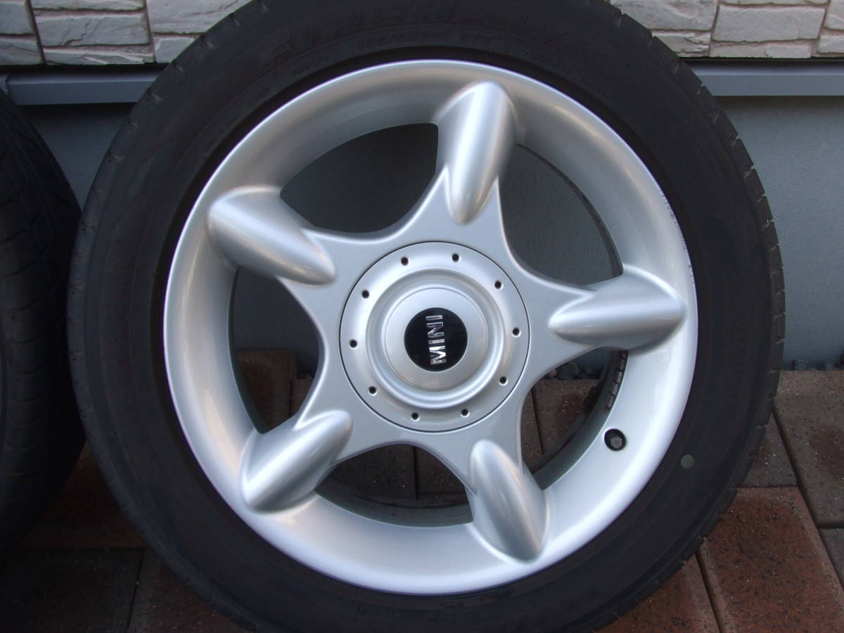 BMWミニ MINI 純正 16インチ アルミホイール 4本 6.5J X 16 【年中無休】 195 +48 R50 R53 PCD100 R52 4穴 55R16 BMWミニ MINI 純正 16インチ アルミホイール 4本 6.5J X 16 【年中無休】 195 +48 R50 R53 PCD100 R52 4穴 55R16