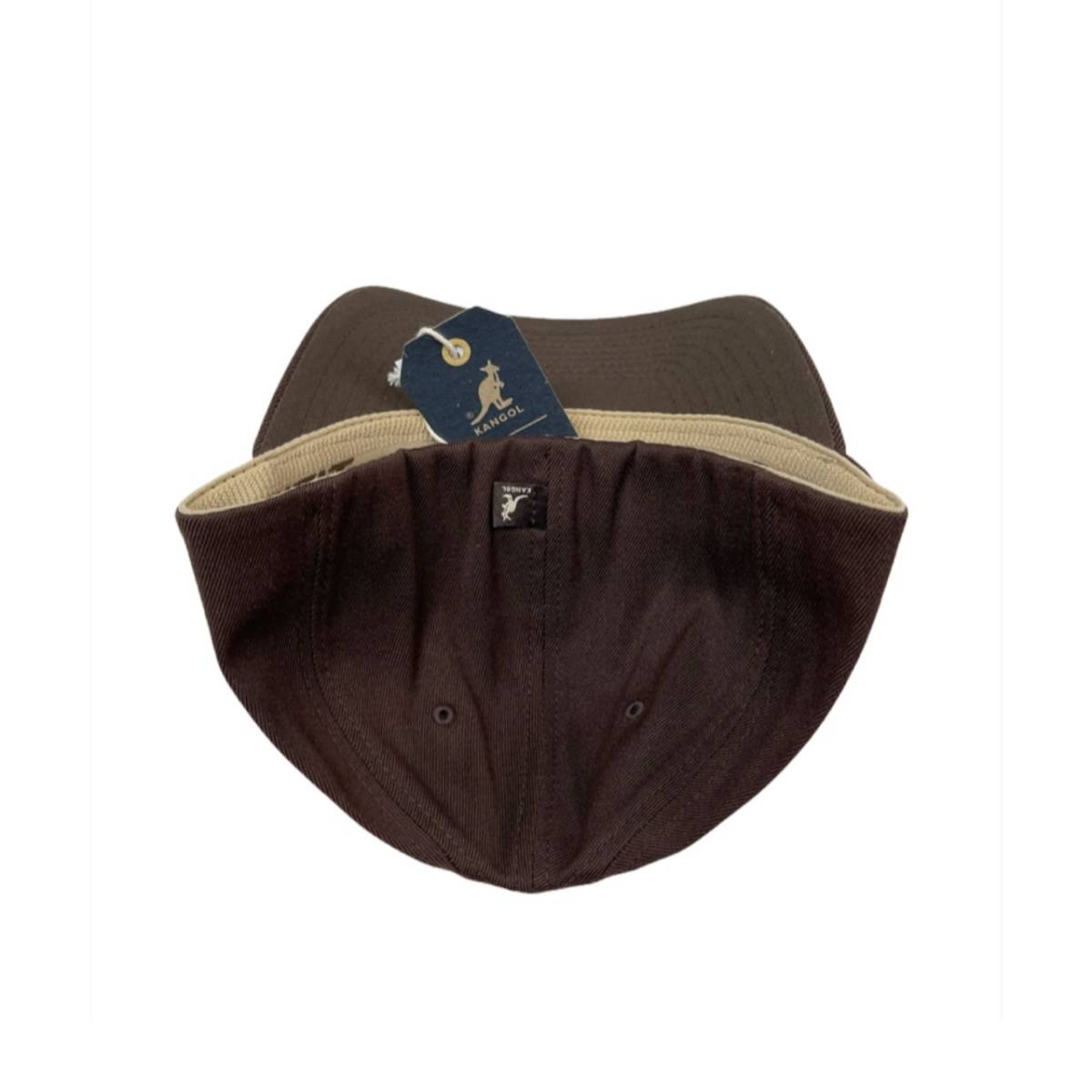カンゴール キャップ 帽子 8650BC ウール フレックス フィット メンズ レディース ブラウン S/M KANGOL WOOL FLEXFIT BASEBALL 新品