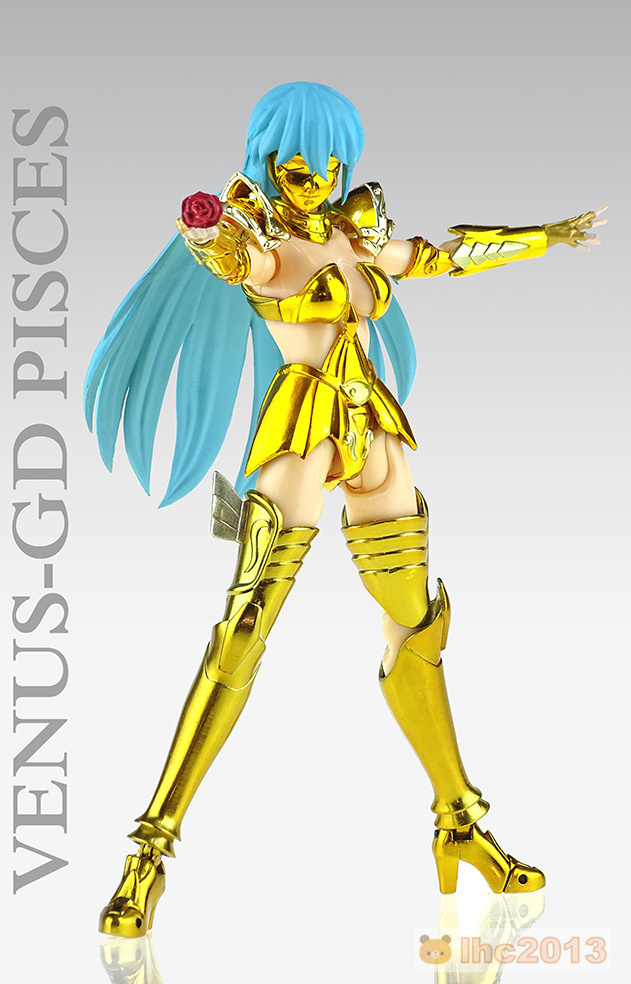 【大聖モデル/GreatToys】1/12 神聖契約 女性聖闘士 うお座 ビーナス Venus 15cm 聖闘士星矢 可動 フィギュア 新品 非聖衣神話_画像3