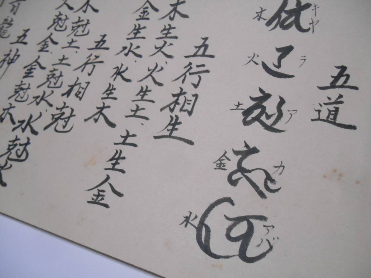柳生心眼流五輪五行巻 武術 古武道 巻物 古文書 秘伝書 柔術 剣術 柳生心眼流五輪五行巻 武術 古武道 巻物 古文書 秘伝書 柔術 剣術