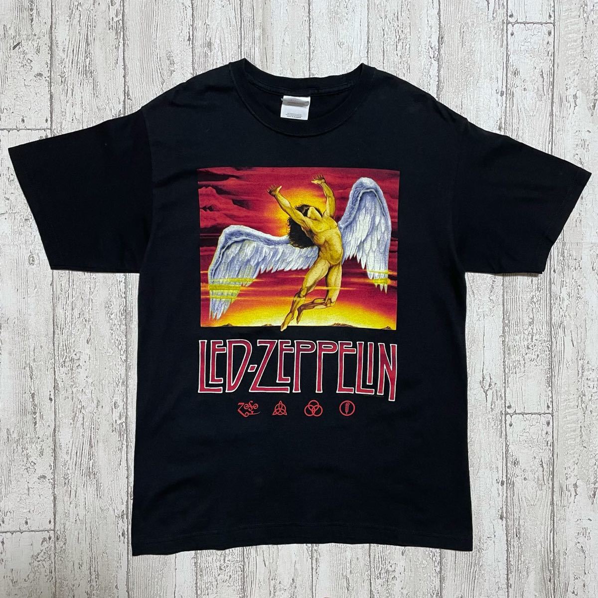 ☆送料無料☆ LED ZEPPELIN レッドツェッペリン Hanes ヘインズ バンド
