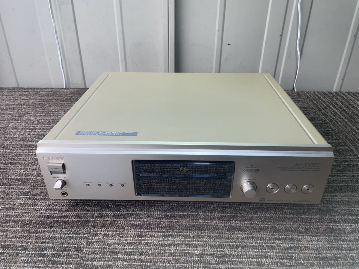 SONY ソニーSCD-XA333ES CDプレーヤー電源コード切れました ジャンク品