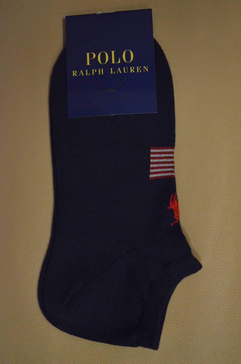  new goods unused man POLO RALPH LAUREN Polo Ralph Lauren short socks free shipping 