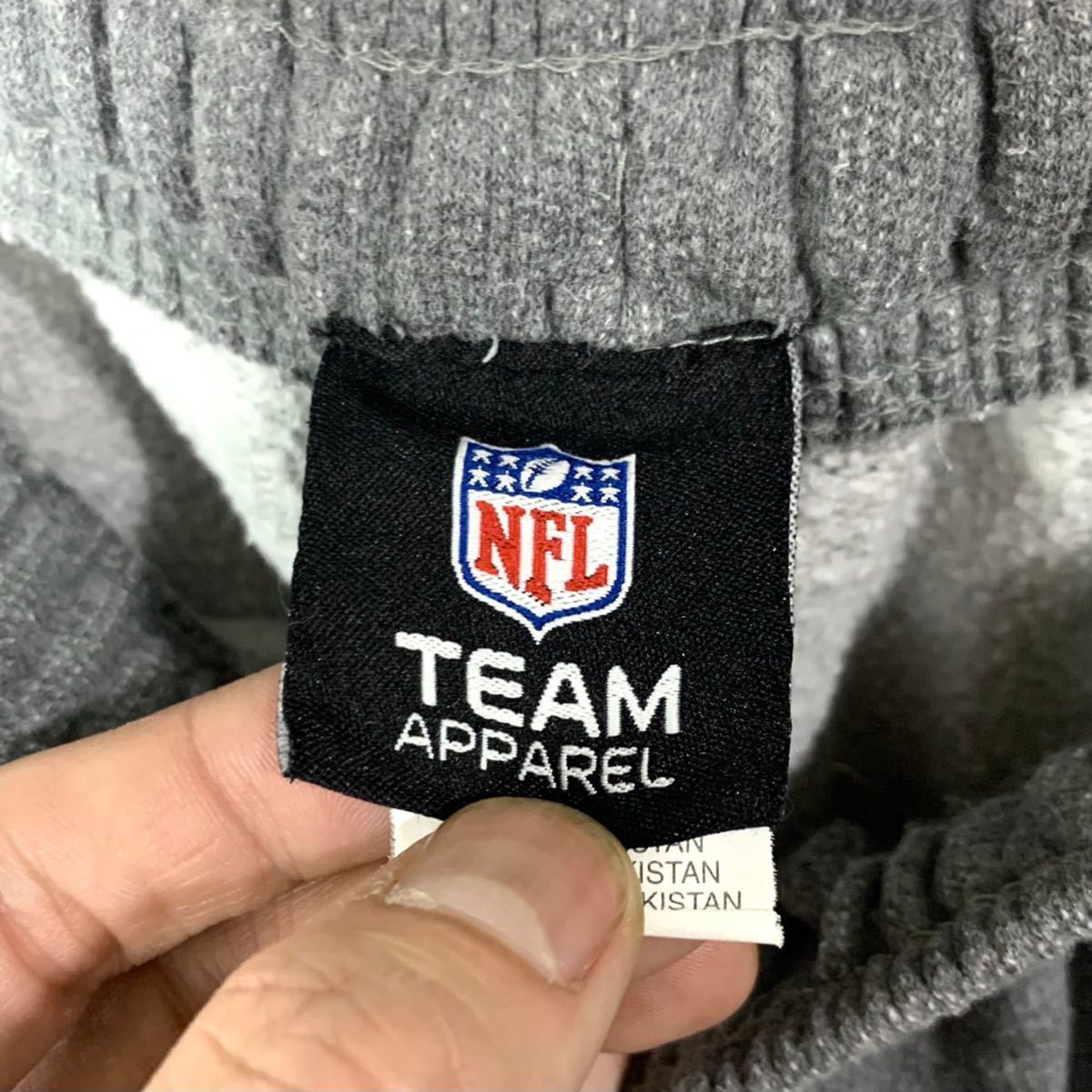 ■NFL TEAM APPAREL Steelers ピッツバーグ スティーラーズ スウェットパンツ 古着 アメカジ スポーツ 裏起毛 グレー サイズM■_画像8