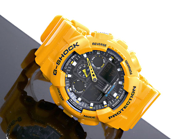 カシオ CASIO Gショック G-SHOCK アナデジ 腕時計 GA-100A-9A | www