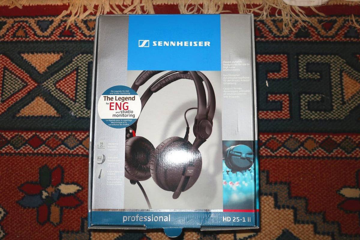 Sennheiser ゼンハイザー HD 25-1 II lram-fgr.ma