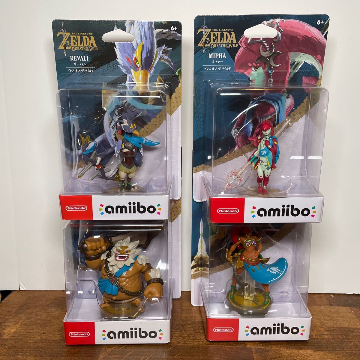 お得超激安 ヤフオク! amiibo ゼルダの伝説 4人の英傑 ダルケル - セット 国産在庫