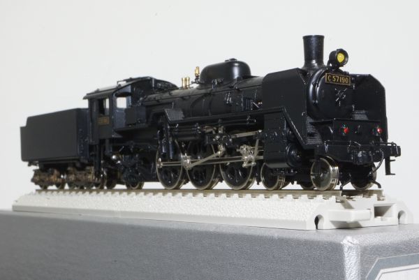 アダチ 国鉄 C57形 蒸気機関車 4次形 キット組立品 C57 190(機関車 