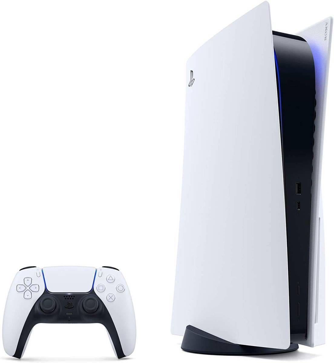 美品 Sony PlayStation5 CFI-1100A 01 通常版 ディスクドライブ搭載モデル 本体 プレイステーション5 プレステ5 ps5_画像1