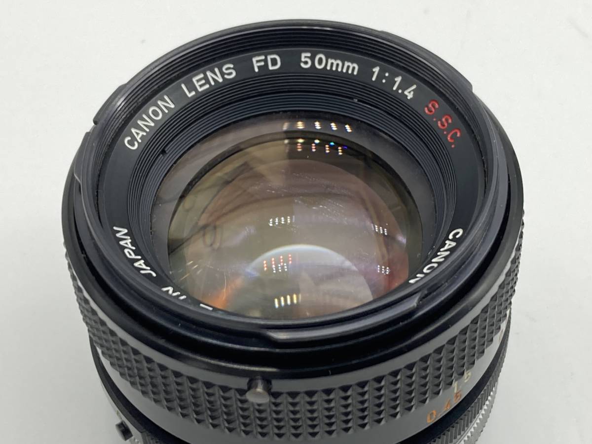 2984】Canon キャノン New F-1 ブラック ボディ 一眼レフ カメラ 50mm