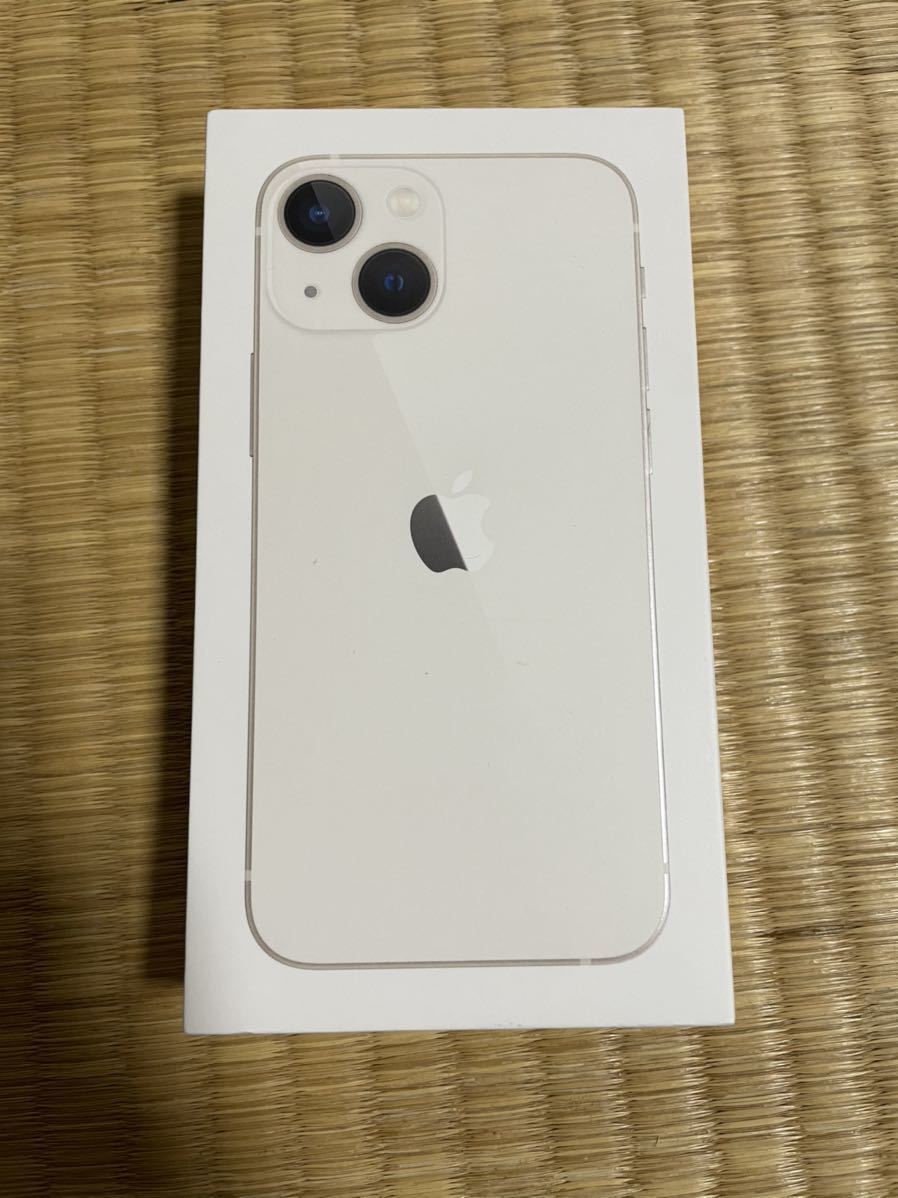 SoftBankショップで一括購入したiPhone13mini 128GB Starlight SIM