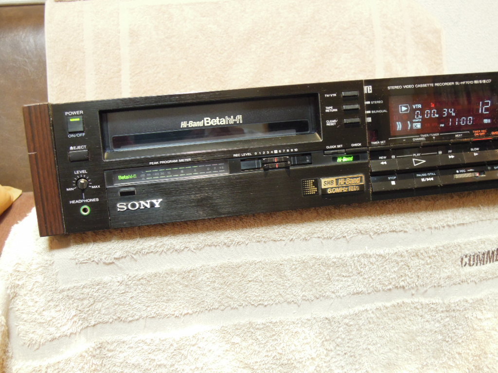 SONYビデオデッキ Hi-Fi SL-HF701D-